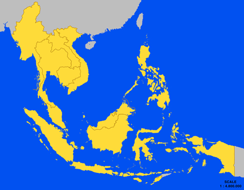 5. asean member states map